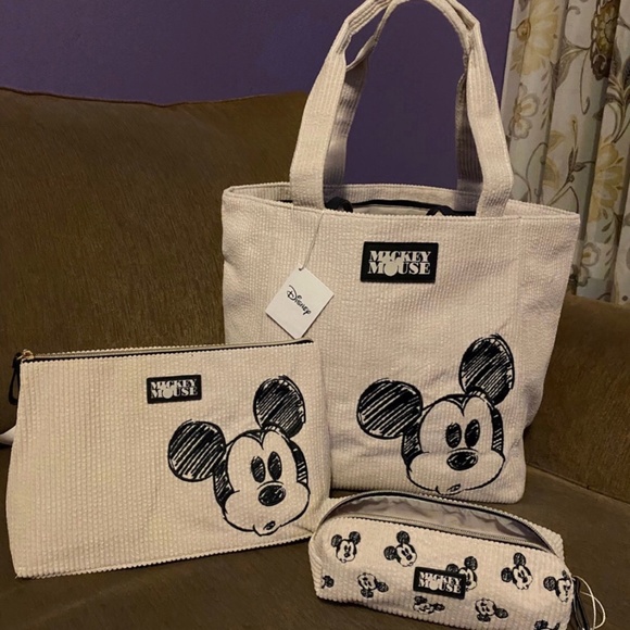 Disney Mickey Mouse corduroy 3 piece set NWT - Picture 1 of 11